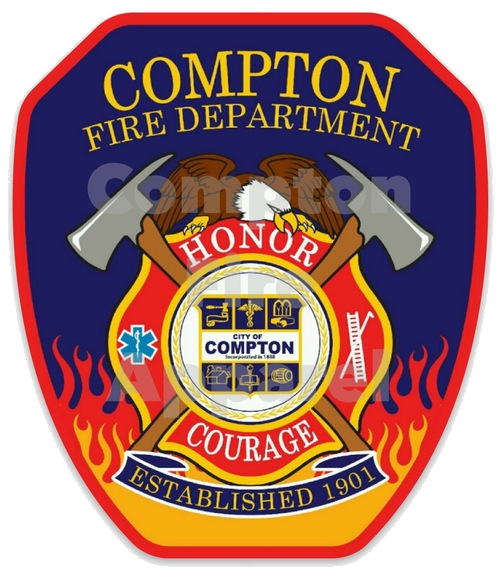 Compton Fire Department Decal
