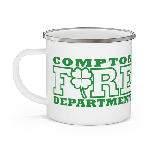 Enamel Coffee Mug - St. Patricks Day - Compton Fire Apparel