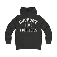 Load image into Gallery viewer, Women&#39;s Hoodie - Support Firefighters
