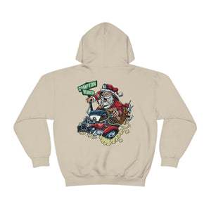Hoodie - Firefighter Claus