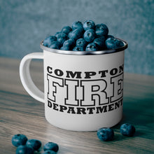 Load image into Gallery viewer, Enamel Coffee Mug - Department - Compton Fire Apparel
