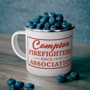 Enamel Coffee Mug - Association - Compton Fire Apparel