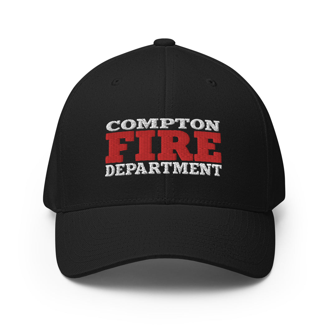 Dad Hat - Department (Black & Red) - Compton Fire Apparel