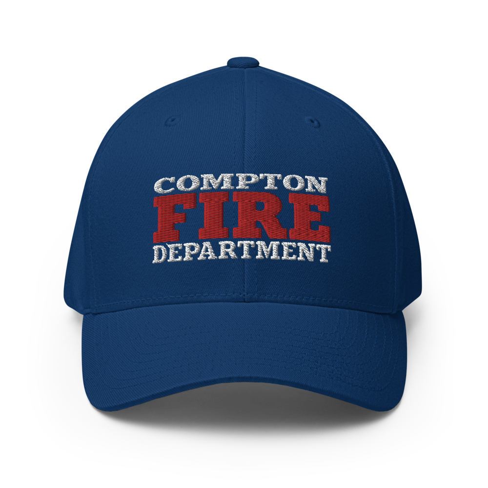 Dad Hat - Department (Navy & Red) - Compton Fire Apparel