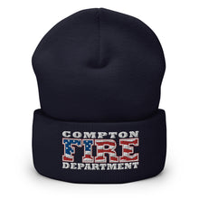 Load image into Gallery viewer, Beanie - American Flag - Compton Fire Apparel
