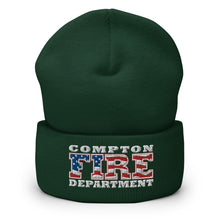 Load image into Gallery viewer, Beanie - American Flag - Compton Fire Apparel
