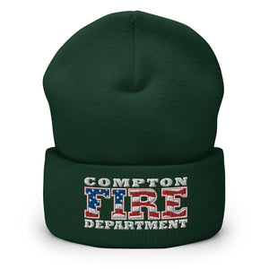 Beanie - American Flag - Compton Fire Apparel