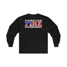 Load image into Gallery viewer, Long Sleeve - American Flag - Compton Fire Apparel
