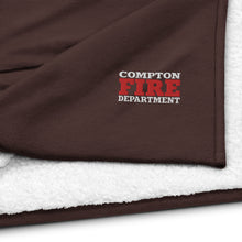 Load image into Gallery viewer, Sherpa blanket - Department - Compton Fire Apparel
