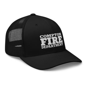 Trucker Hat - Classic White Fire Logo